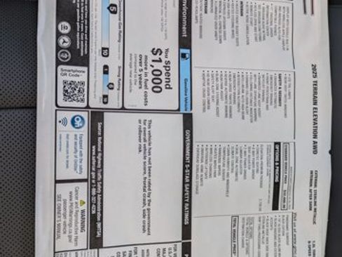 New 2025 GMC Terrain Elevation w/ Elevation Premium Package image 19