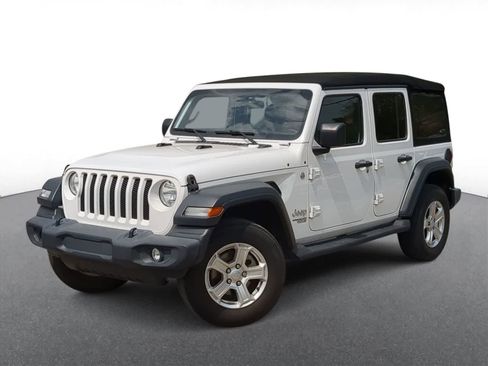 Certified 2020 Jeep Wrangler Unlimited Sport S AWD/4WD image 1