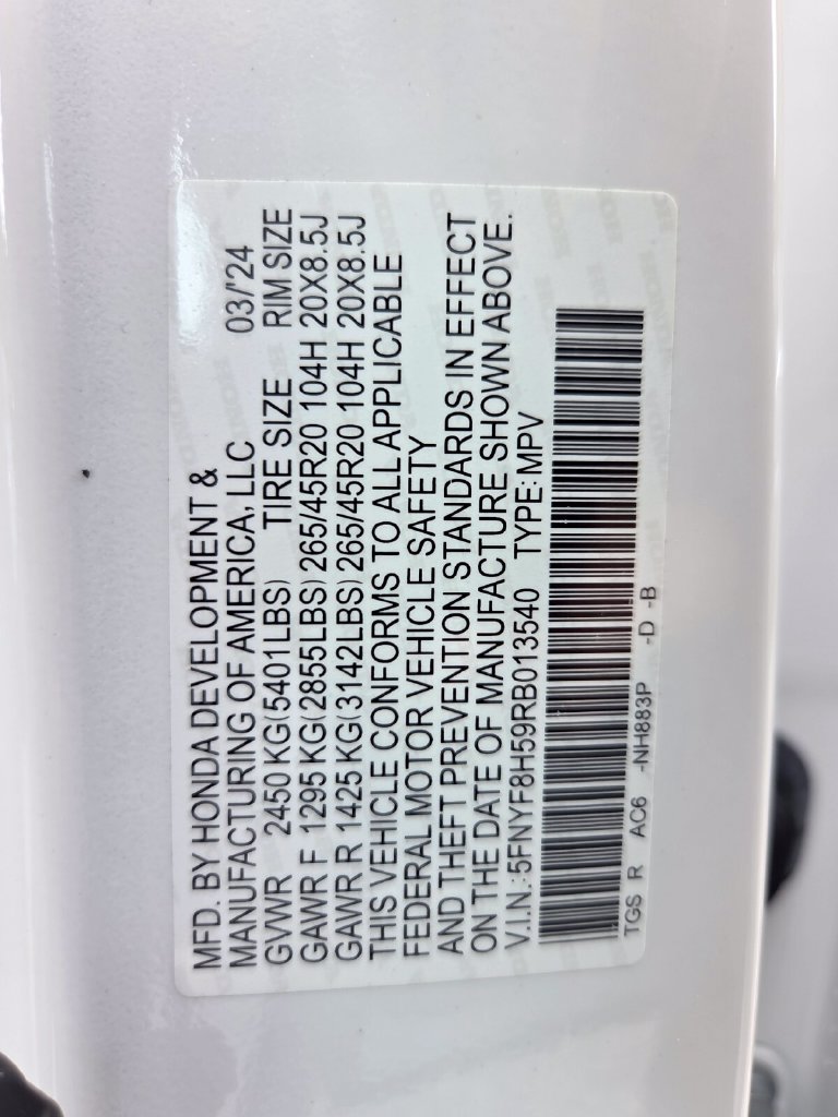 Certified 2024 Honda Passport EX-L image 20