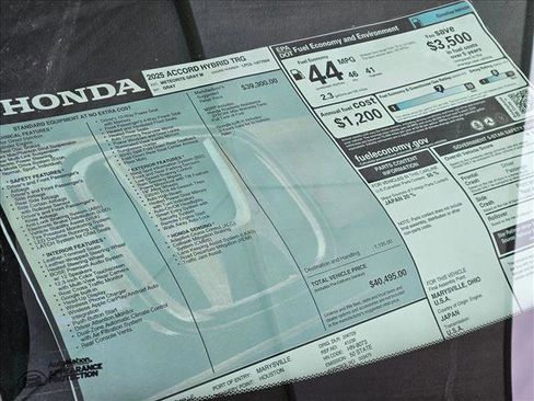 New 2025 Honda Accord Touring image 18