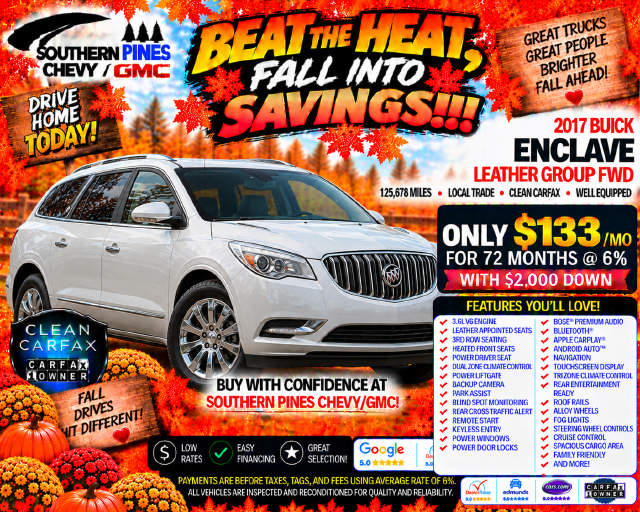 Used 2017 Buick Enclave Leather w/ Enclave Sport Touring Edition FWD image 5
