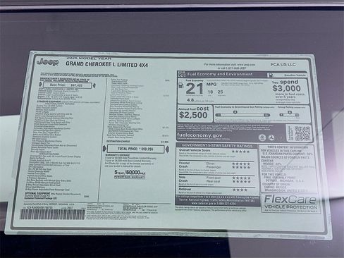 New 2025 Jeep Grand Cherokee L Limited image 21