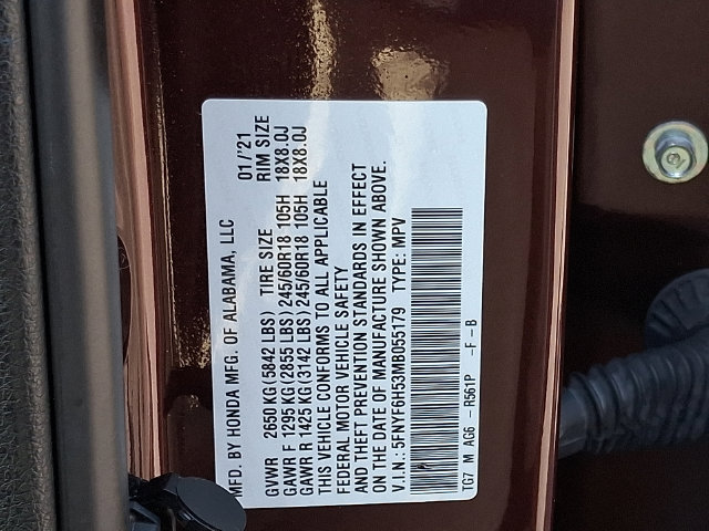 Used 2021 Honda Pilot EX-L image 26