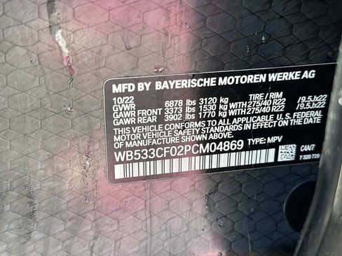Used 2023 BMW iX M60 w/ Executive Package AWD/4WD image 42