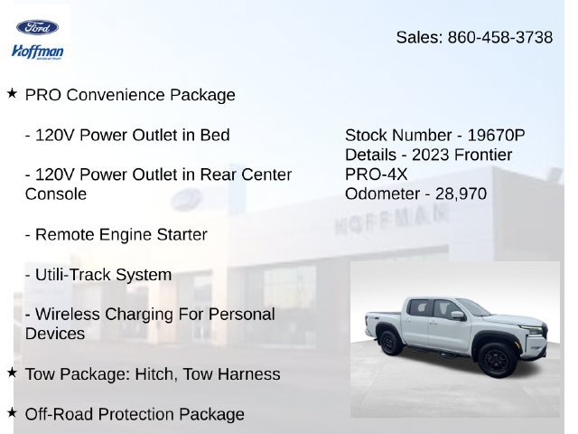 Used 2023 Nissan Frontier PRO-4X w/ Pro-4X Premium Package AWD/4WD image 10