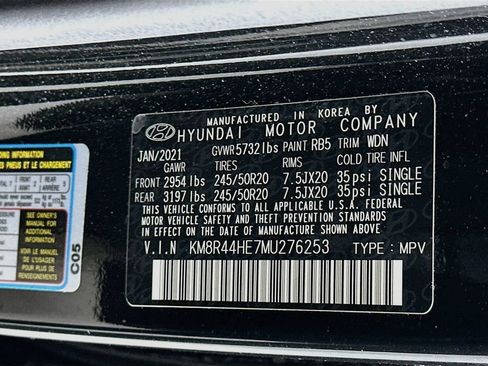 Used 2021 Hyundai Palisade SEL w/ Premium Package FWD image 25