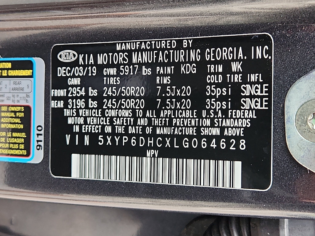 Used 2020 Kia Telluride S AWD/4WD image 28