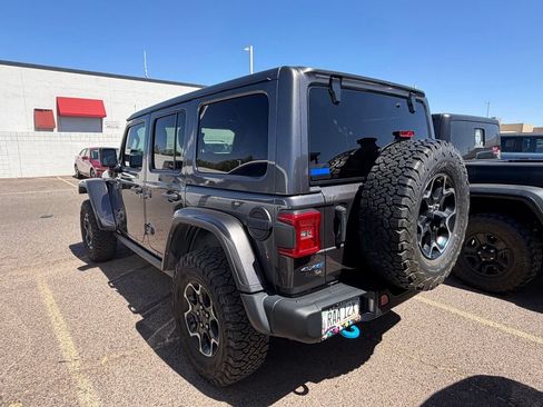Used 2022 Jeep Wrangler Unlimited Rubicon 4xe w/ Steel Bumper Group AWD/4WD image 6