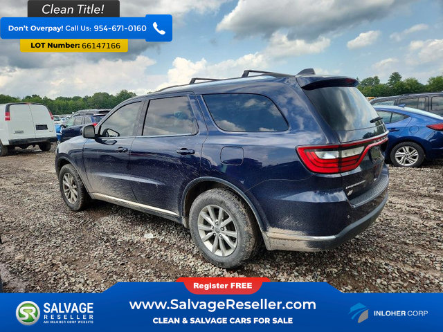 Used 2018 Dodge Durango SXT w/ Quick Order Package 2BB AWD/4WD image 3