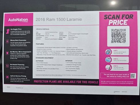 Used 2016 RAM 1500 Laramie w/ Convenience Group AWD/4WD image 30