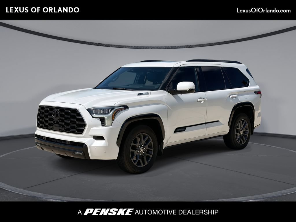 Used 2023 Toyota Sequoia Platinum AWD/4WD image 1