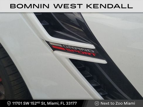 Used 2019 Chevrolet Corvette Grand Sport w/ Carbon Flash Badge Package image 6