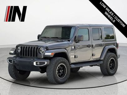 Used 2020 Jeep Wrangler Unlimited Sahara w/ Uconnect 4C Nav & Sound Group