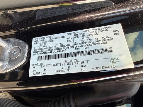 Used 2020 Ford Escape SEL FWD image 24