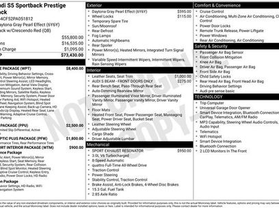 Used 2023 Audi S5 Prestige w/ Prestige Package