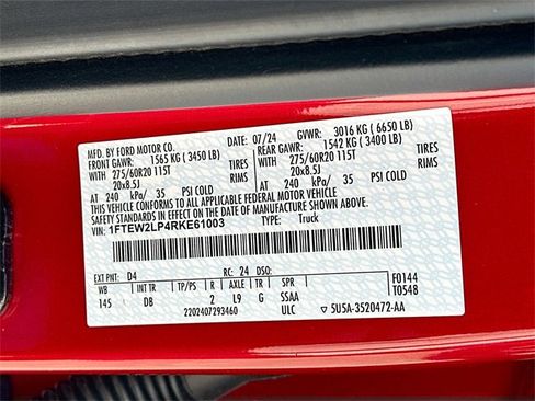 Used 2024 Ford F150 STX w/ STX Black Appearance Package image 31