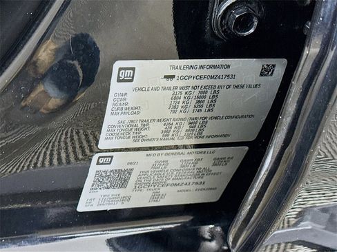 Certified 2021 Chevrolet Silverado 1500 Custom Trail Boss image 23