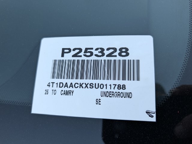 Used 2025 Toyota Camry SE w/ Multimedia Upgrade Package FWD image 36