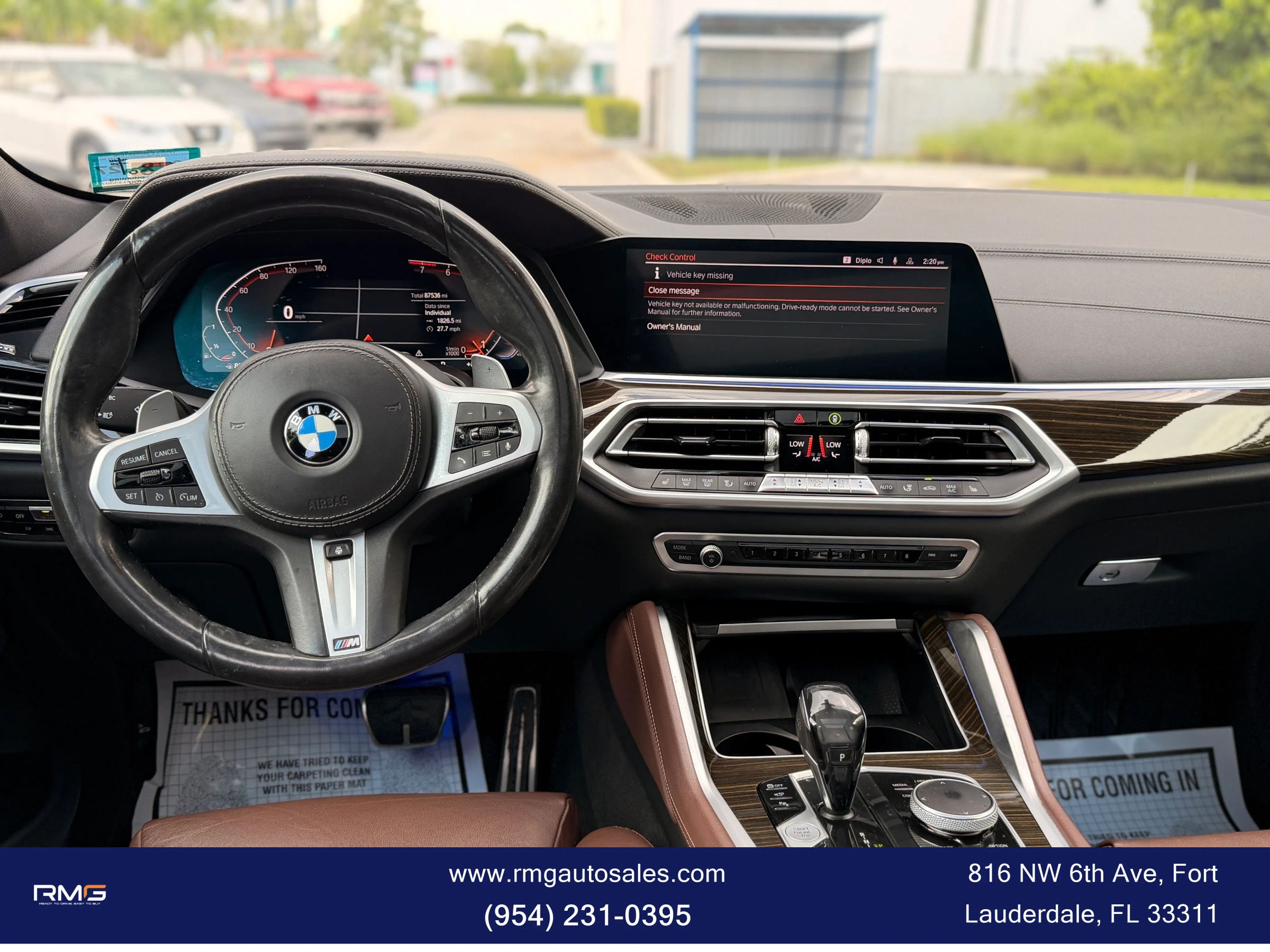 Used 2021 BMW X6 xDrive40i w/ M Sport Package AWD/4WD image 17