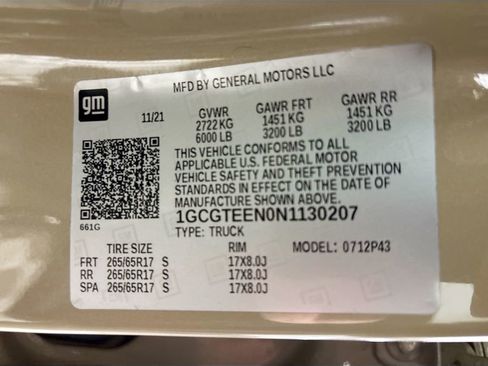 Used 2022 Chevrolet Colorado ZR2 w/ ZR2 Dusk Special Edition image 24