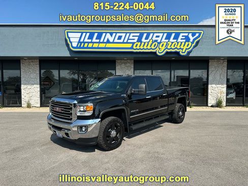 Used 2015 GMC Sierra 2500 SLT w/ Duramax Plus Package AWD/4WD image 1