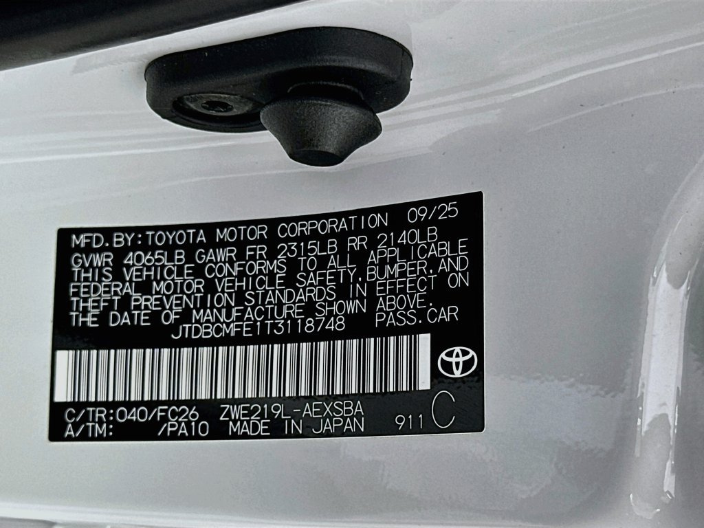 Certified 2026 Toyota Corolla SE FWD image 30