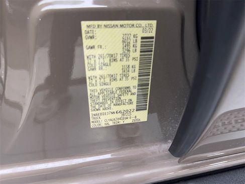 Used 2022 Nissan Frontier Pro-X w/ Pro-X Premium Package image 85