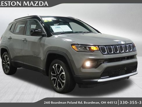 Used 2023 Jeep Compass Limited w/ Sun and Sound Group AWD/4WD image 1