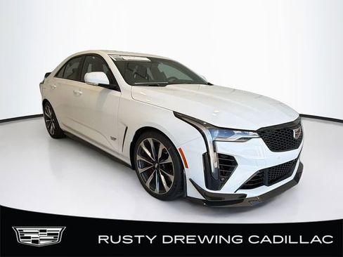 New 2026 Cadillac CT4 V Blackwing w/ Carbon Fiber 1 Package RWD image 1