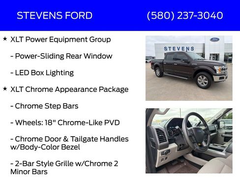 Used 2019 Ford F150 XLT w/ Equipment Group 302A Luxury AWD/4WD image 18