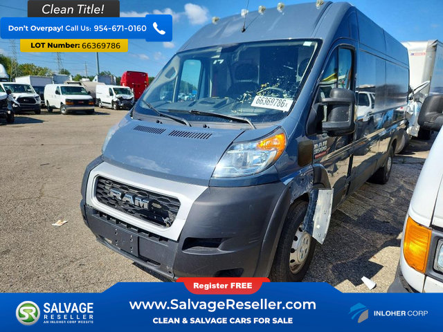 Used 2021 RAM ProMaster 3500 FWD image 1