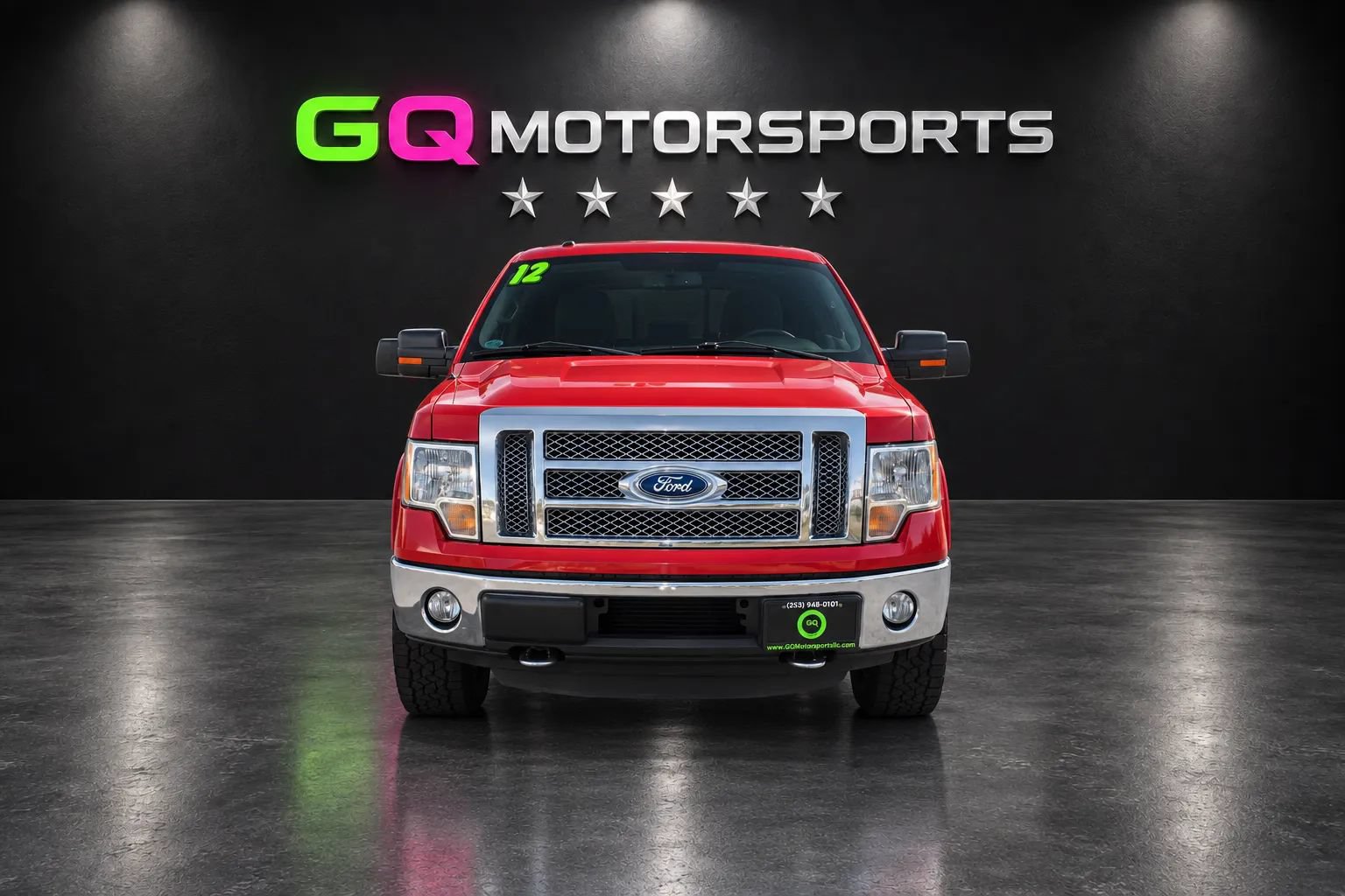 Used 2012 Ford F150 Lariat w/ Lariat Chrome Pkg AWD/4WD image 2