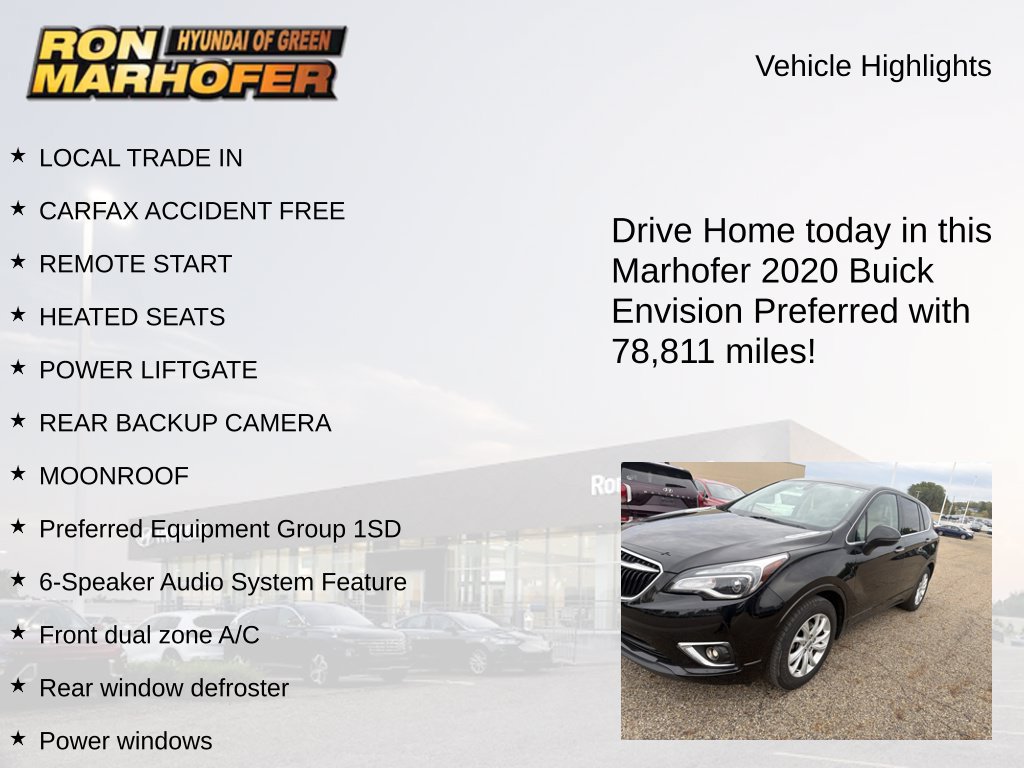 Used 2020 Buick Envision Preferred FWD image 13