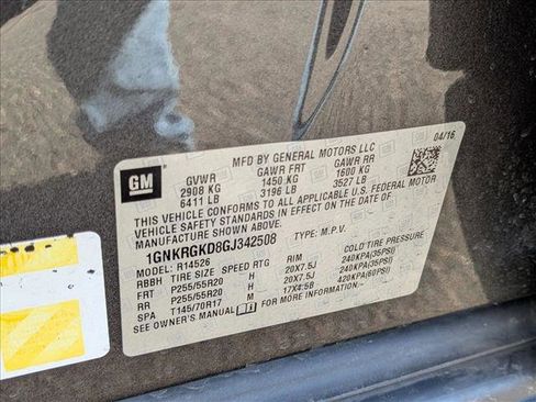 Used 2016 Chevrolet Traverse LT w/ Style and Technology Package image 15