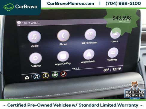 Certified 2021 Chevrolet Tahoe Z71 w/ Z71 Signature Package AWD/4WD image 34