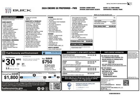 Used 2024 Buick Encore GX Preferred FWD image 2