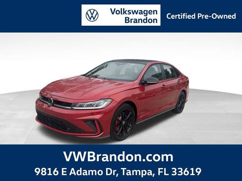 Certified 2025 Volkswagen Jetta GLI Autobahn w/ GLI Black Package image 1