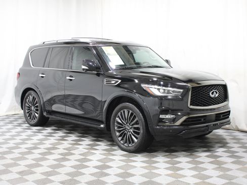 Used 2022 INFINITI QX80 Premium Select w/ All-Season Package RWD image 1