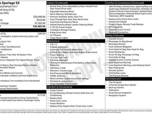 Used 2023 Kia Sportage SX AWD/4WD image 7