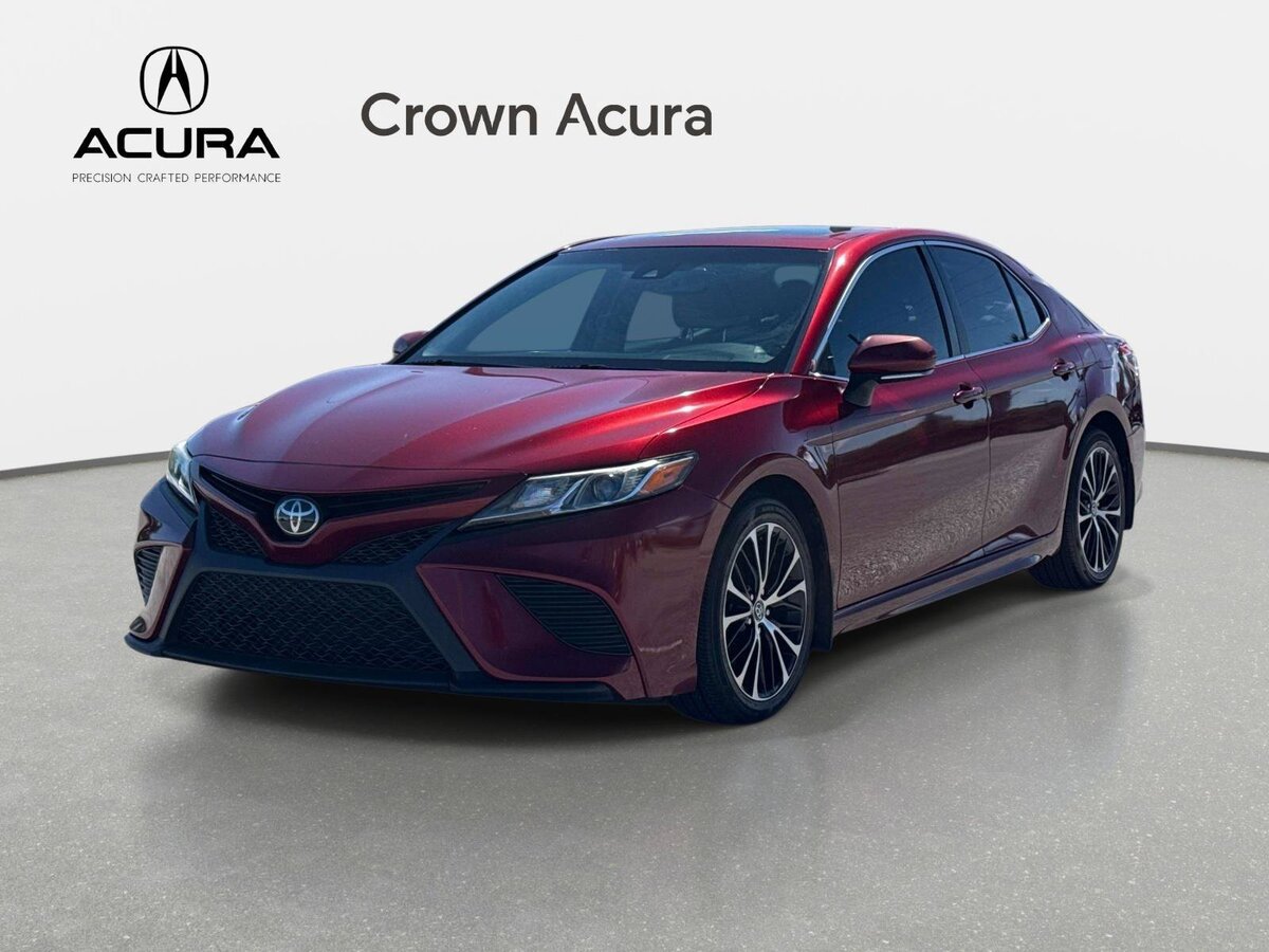 Used 2018 Toyota Camry SE w/ Moonroof Package FWD image 1