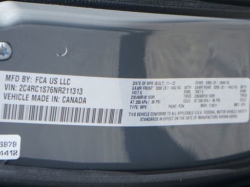 Used 2022 Chrysler Pacifica Limited w/ S Appearance Package FWD image 54