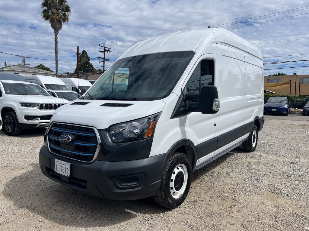 Used 2022 Ford E-Transit 148 High Roof w/ Load Area Protection Package RWD image 1