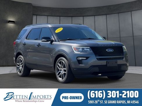 Used 2018 Ford Explorer Sport w/ Equipment Group 401A AWD/4WD image 1