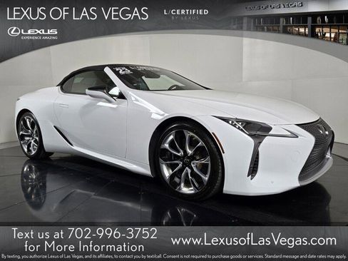 Certified 2023 Lexus LC 500 Convertible image 1