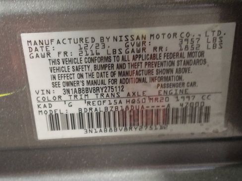 Used 2024 Nissan Sentra S FWD image 33