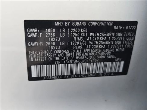 Used 2022 Subaru Outback Limited image 23