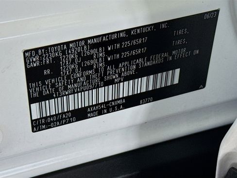 Used 2023 Toyota RAV4 XLE w/ XLE Grade Weather Package image 40