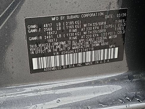 New 2026 Subaru Crosstrek 2.5i Limited image 36