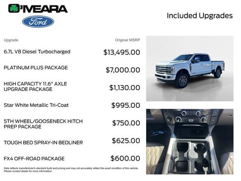Used 2026 Ford F250 Platinum w/ Platinum Plus Package image 4