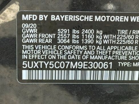 Used 2021 BMW X3 xDrive30i w/ Convenience Package image 39